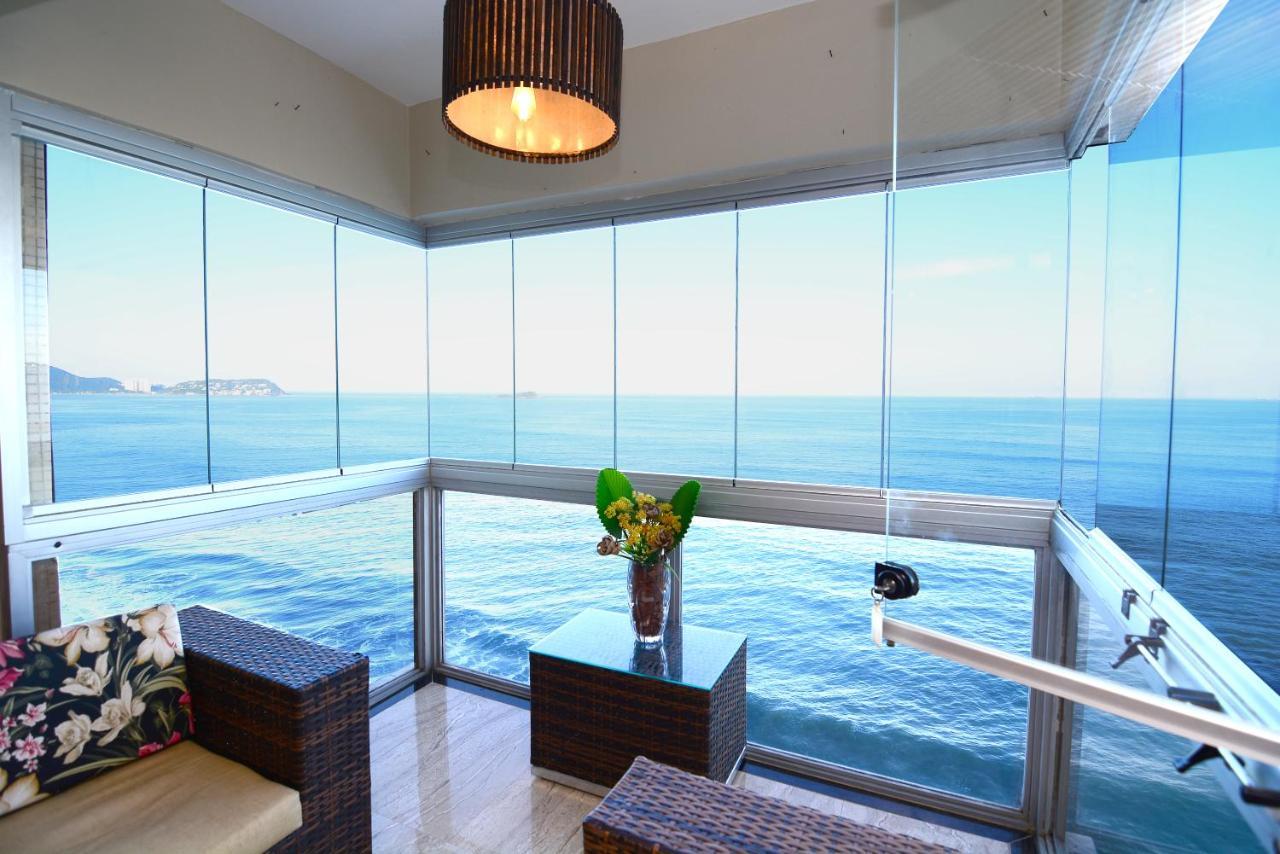 Apartamento No Morro Do Maluf, Frente Ao Mar Γκουαρούχα Εξωτερικό φωτογραφία
