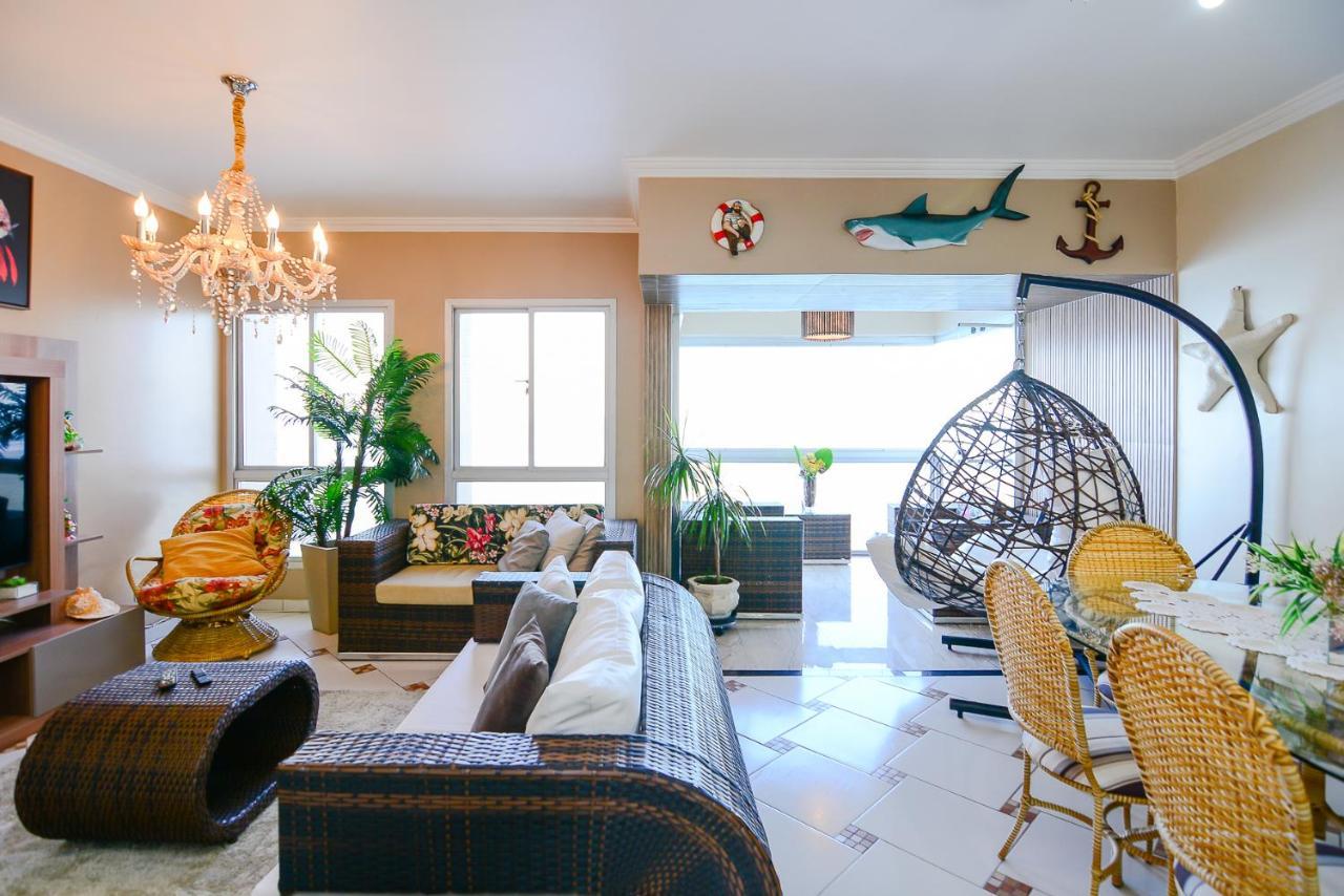 Apartamento No Morro Do Maluf, Frente Ao Mar Γκουαρούχα Εξωτερικό φωτογραφία